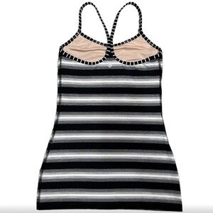 Lululemon Power Y striped women’s tank top size 4